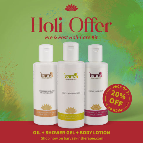 Holi-Care Kit | oil, shower gel & body lotion