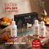 Luxury Body Care Boxed Gift Set | Set of 3 | Body Wash, Body Lotion and Body Oil