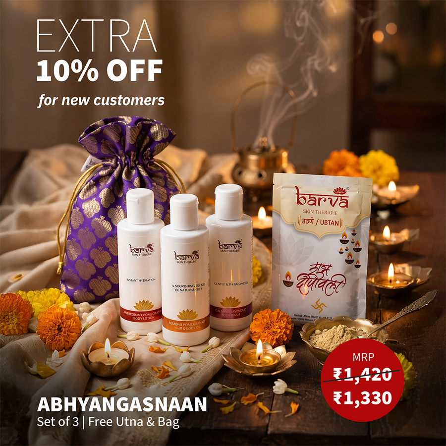 Abhyangasnaan | set of 3 products | free utna & bag