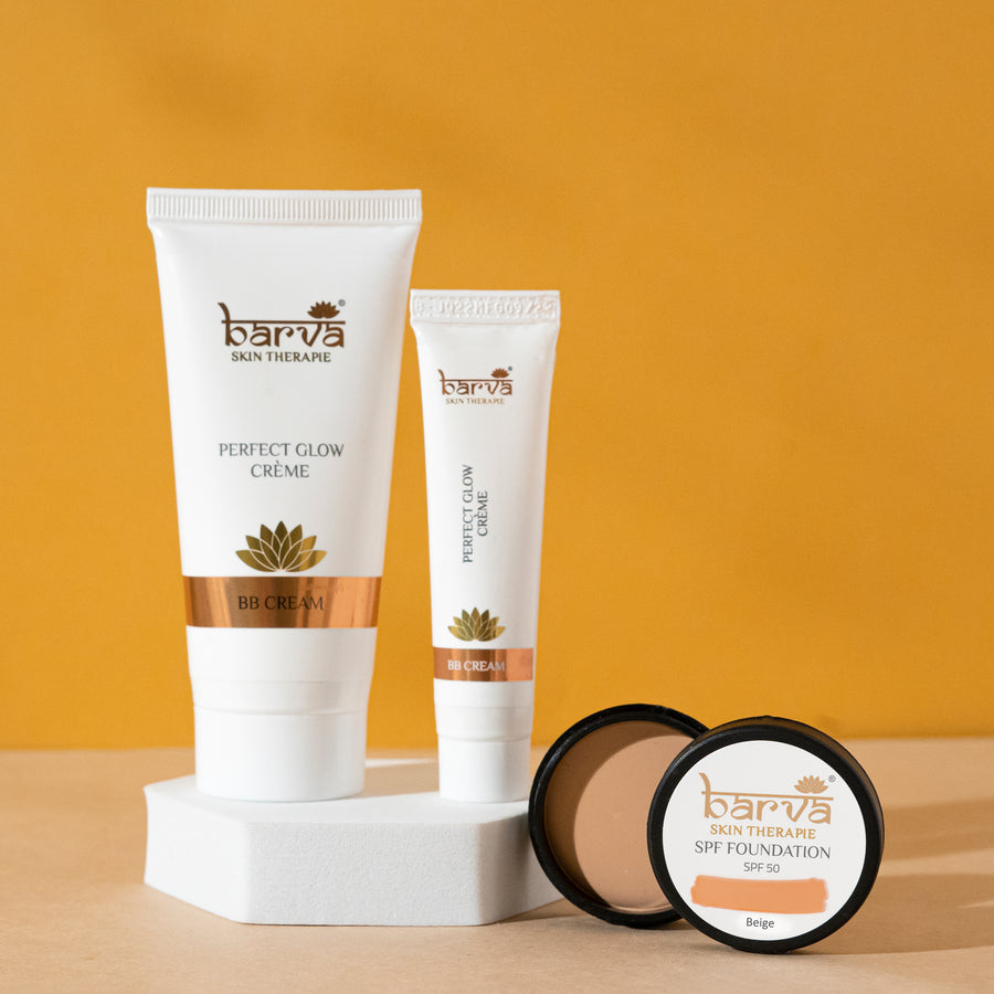 Prep Time | primer / bb cream, SPF foundation | natural ghee-enriched makeup essentials