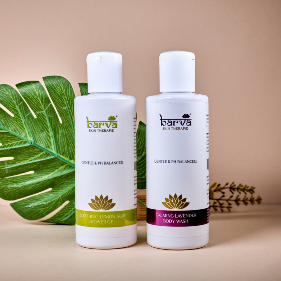 Lemon Shower Gel & Lavender Body Wash