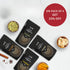 Organic Jaggery Set of 4 (Ginger, Elaichi, Spicemix & Turmeric)
