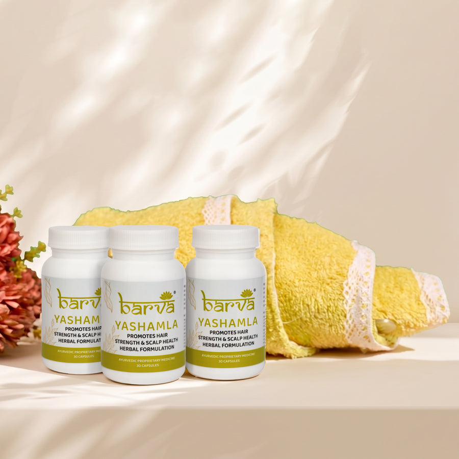 Yashamla Pack of 3 with a Free Hair Wrap