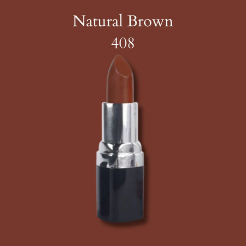 Natural Ghee-enriched Lipsticks | made for Indian skin tones - Natural Brown - 408