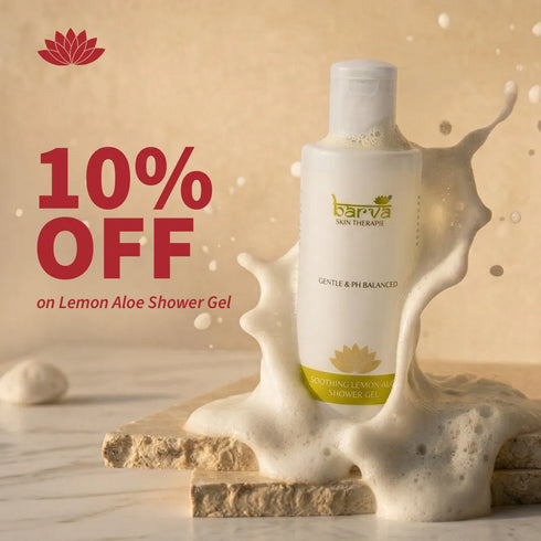 Soothing Lemon Aloe Shower Gel - 200ml | PH Balanced - MAIN