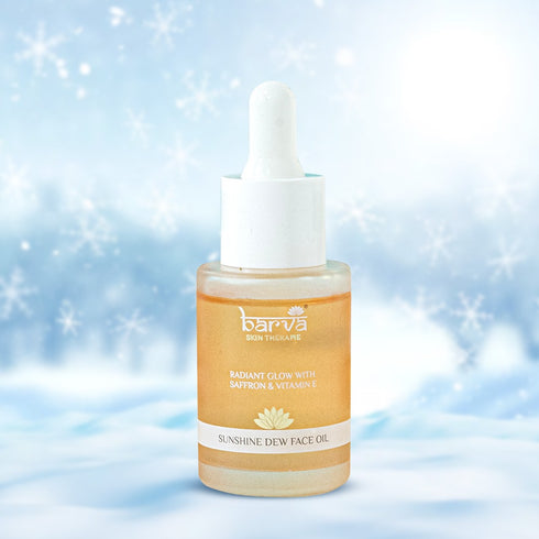 Sunshine Dew Face Oil | saffron, vitamin E, turmeric, liquorice & ghee blend