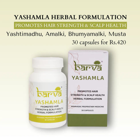 Yashamla Herbal Formulation for Hair Strength and Scalp Health