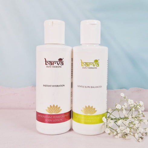 Lemon Shower Gel & Pomegranate Body Lotion