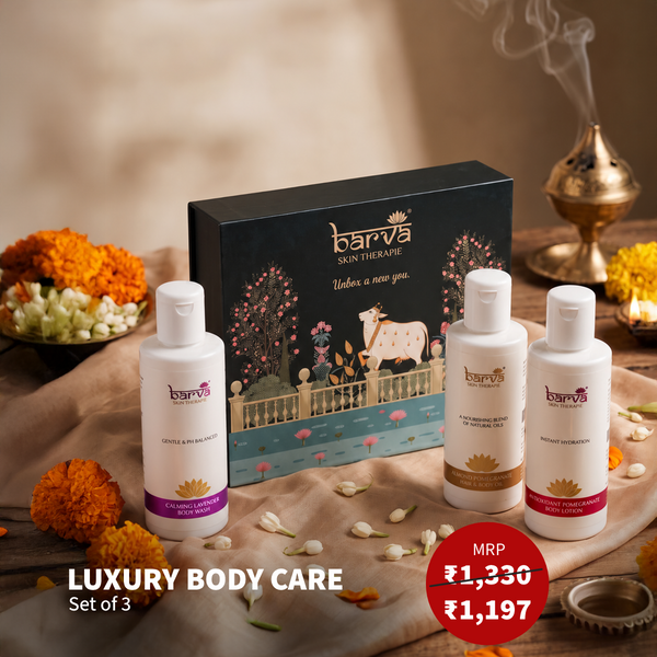 Luxury Body Care Boxed Gift Set | Set of 3 | Body Wash, Body Lotion and Body Oil