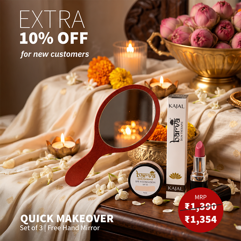 Quick Makeover | set of 3 products | free handle mirror
