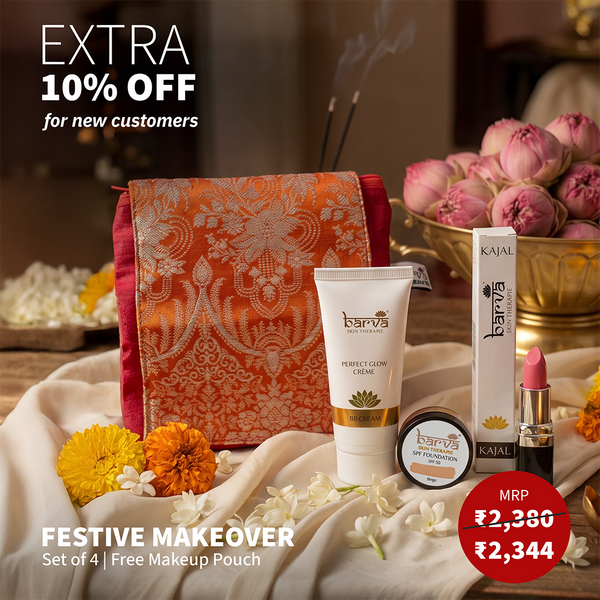 Festive Makeover | set of 4 products | free makeup pouch