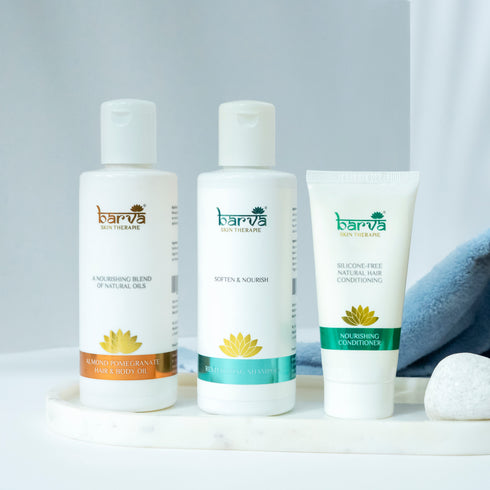 Complete Hair Care Kit | Set of 3 | Oil, Shampoo & Conditioner