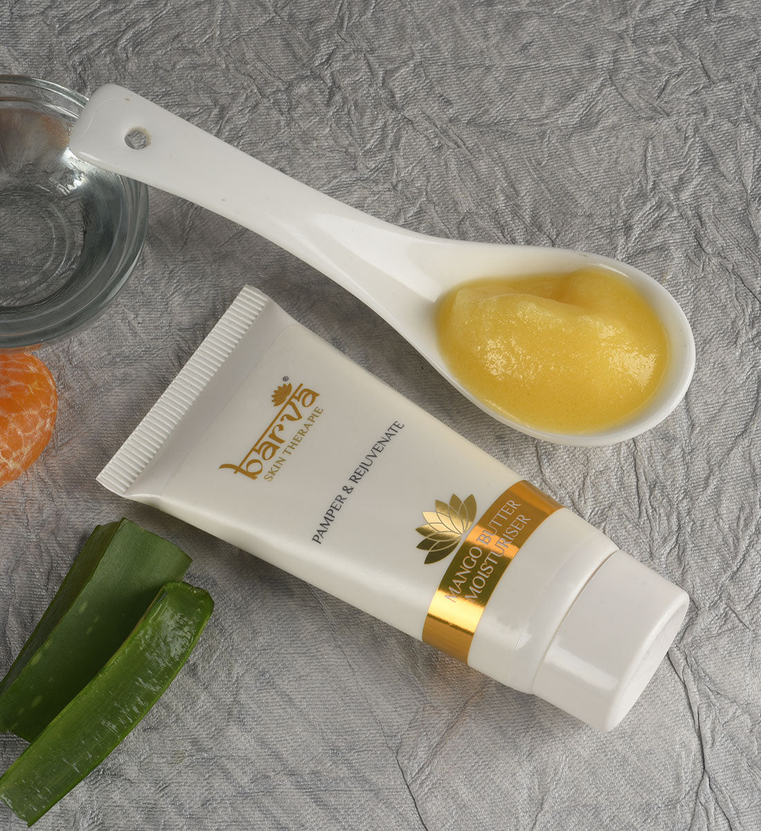 Mango Butter Moisturizer/Face Cream with Vitamin E & Aloe Vera Barva