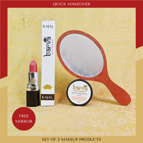 Quick Makeover | set of 3 products | free handle mirror